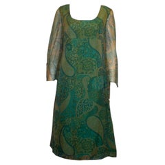 Vintage Harrods Colourful Gown