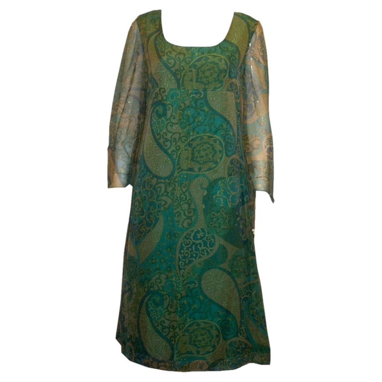 Vintage Harrods Colourful Gown Vintage Harrods Colourful Gown