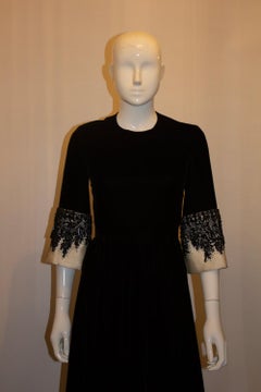 Vintage Harrods Gown with Wonderful Sleaves