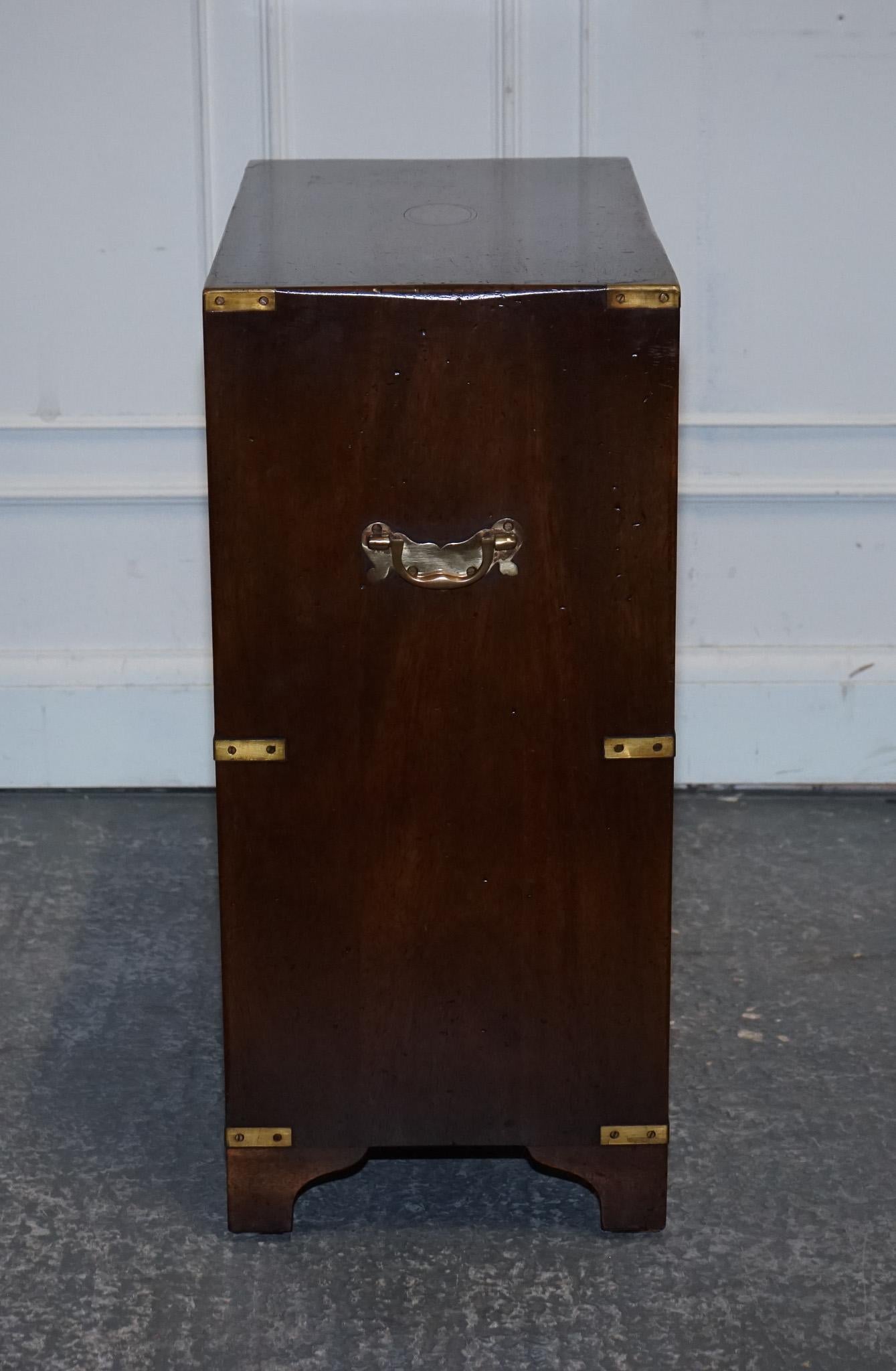 Cassettiera Harrods Kennedy Military Campaigner d'epoca in vendita 4