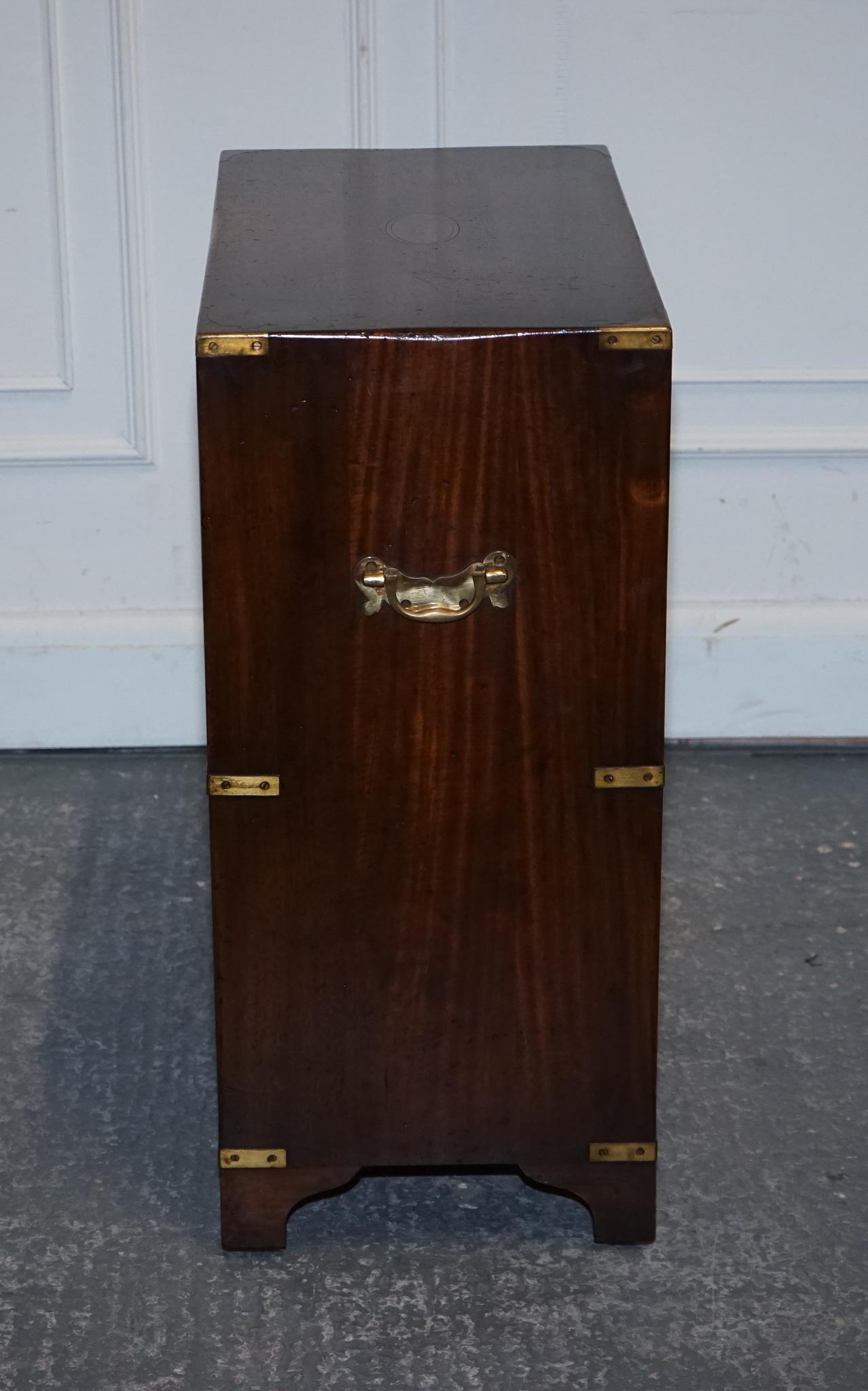 Cassettiera Harrods Kennedy Military Campaigner d'epoca in vendita 5