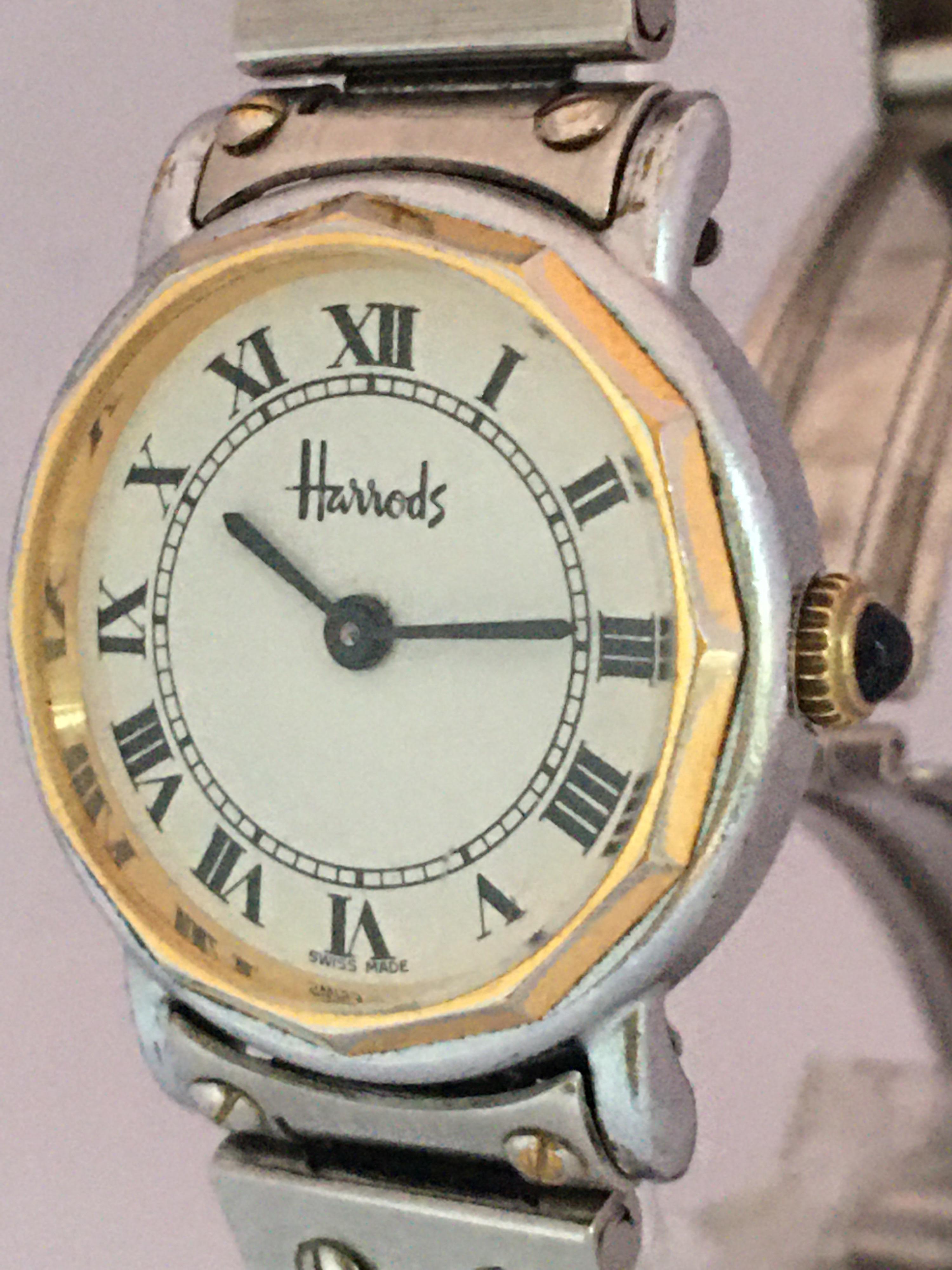 Vintage Harrods Mechanical Ladies Watch 4
