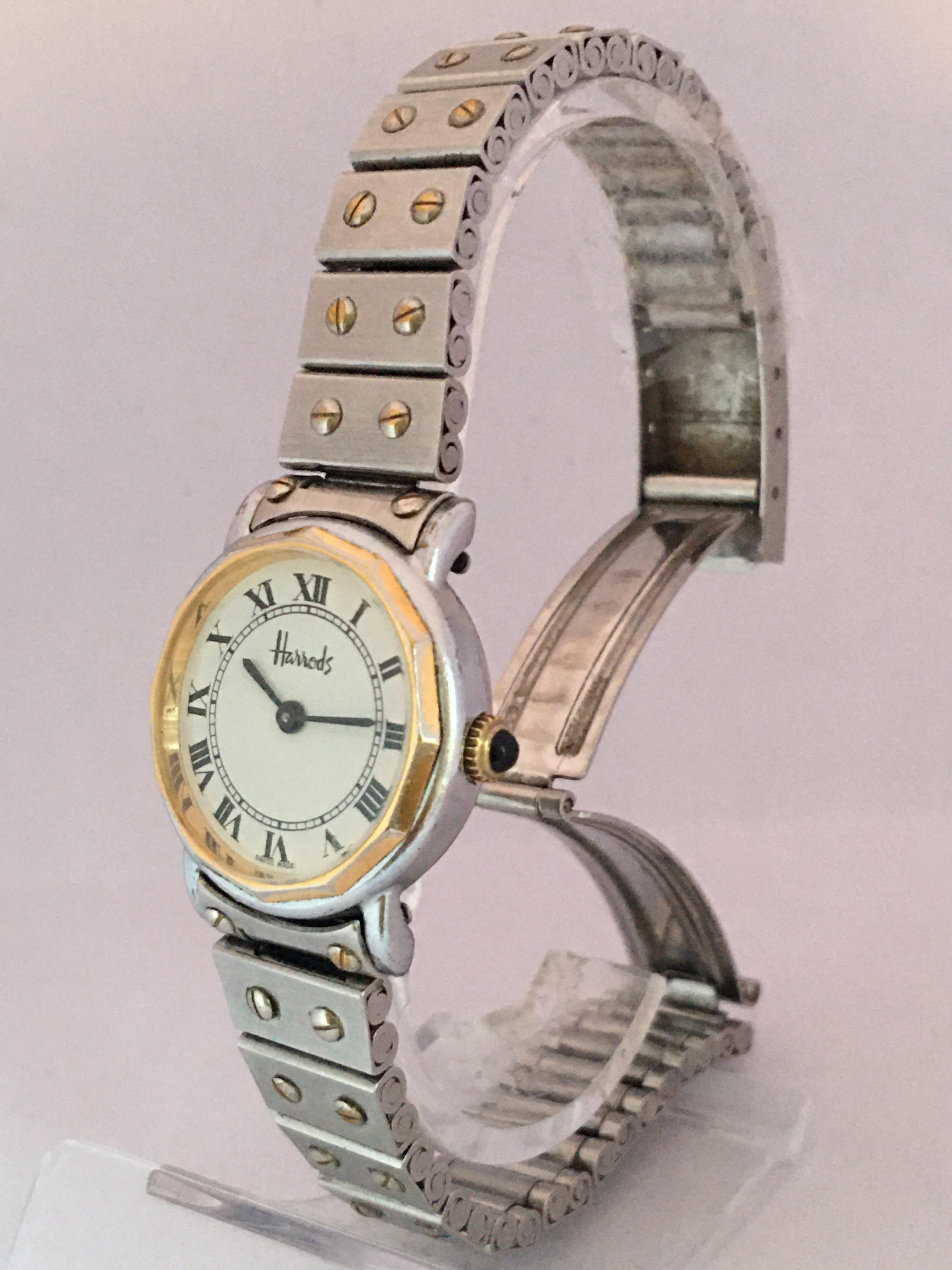 Vintage Harrods Mechanical Ladies Watch 2