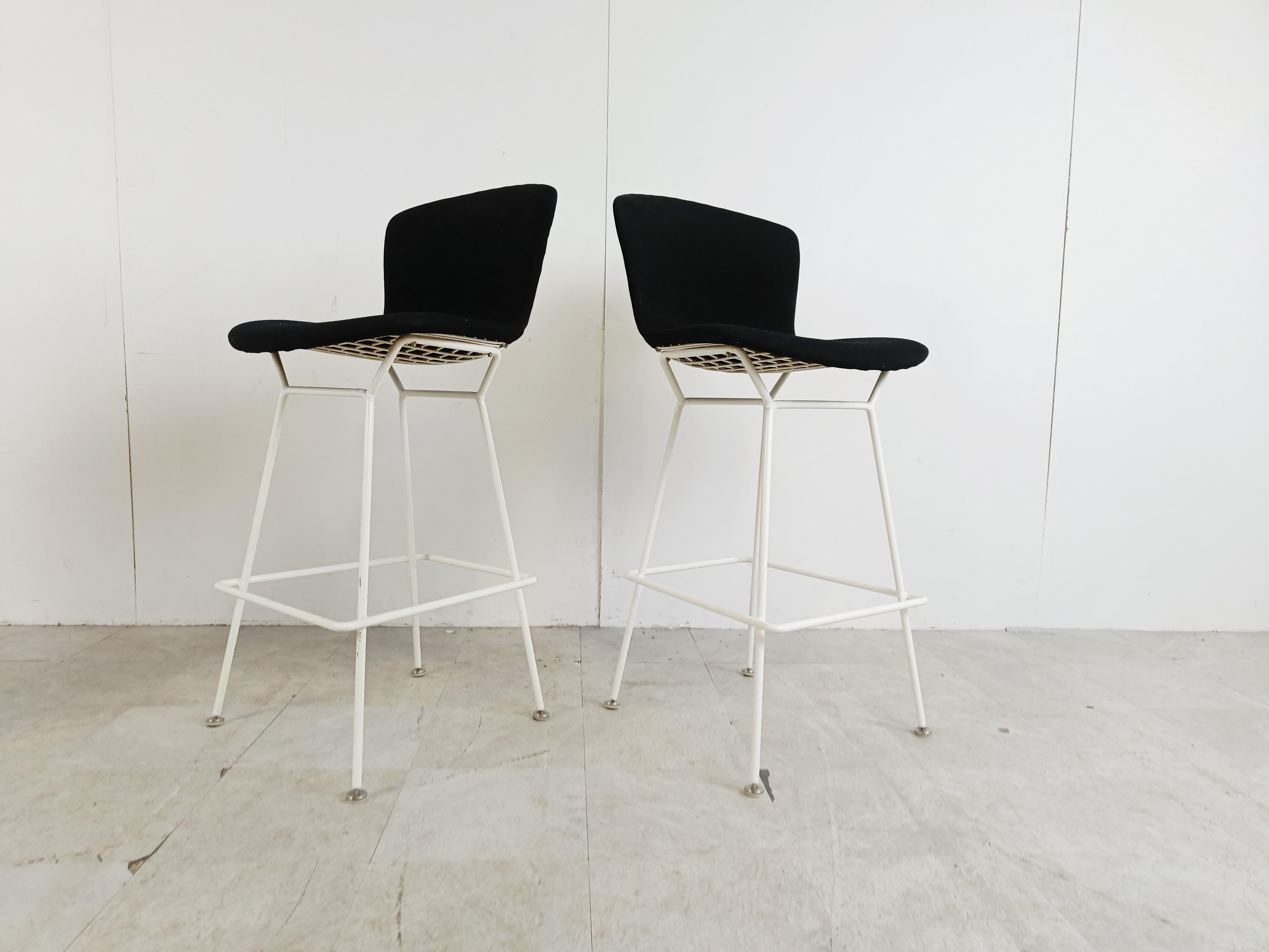 Vintage Harry Bertoia Bar stools , 1980s 2