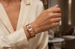 Vintage Harry Winston Diamond Honeycomb Bracelet 18K Gold 46.7 Grams Rare