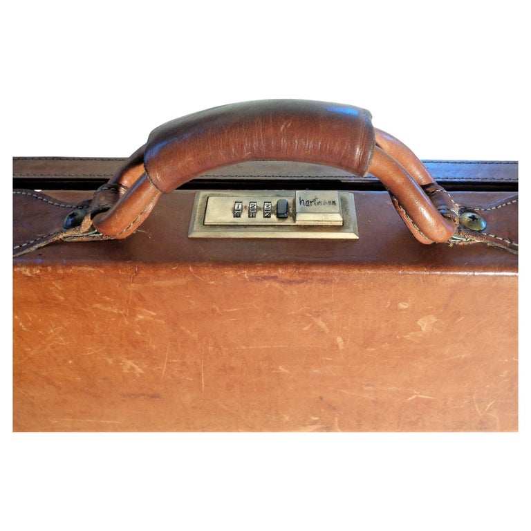 Vintage HARTMANN LUGGAGE BELTING LEATHER BRIEFCASE 18x13x5 Attach –  Get A Grip & More