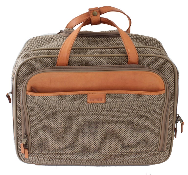 Hartmann Luggage Large Vintage Tweed Suitcase 25.00 for Sale in