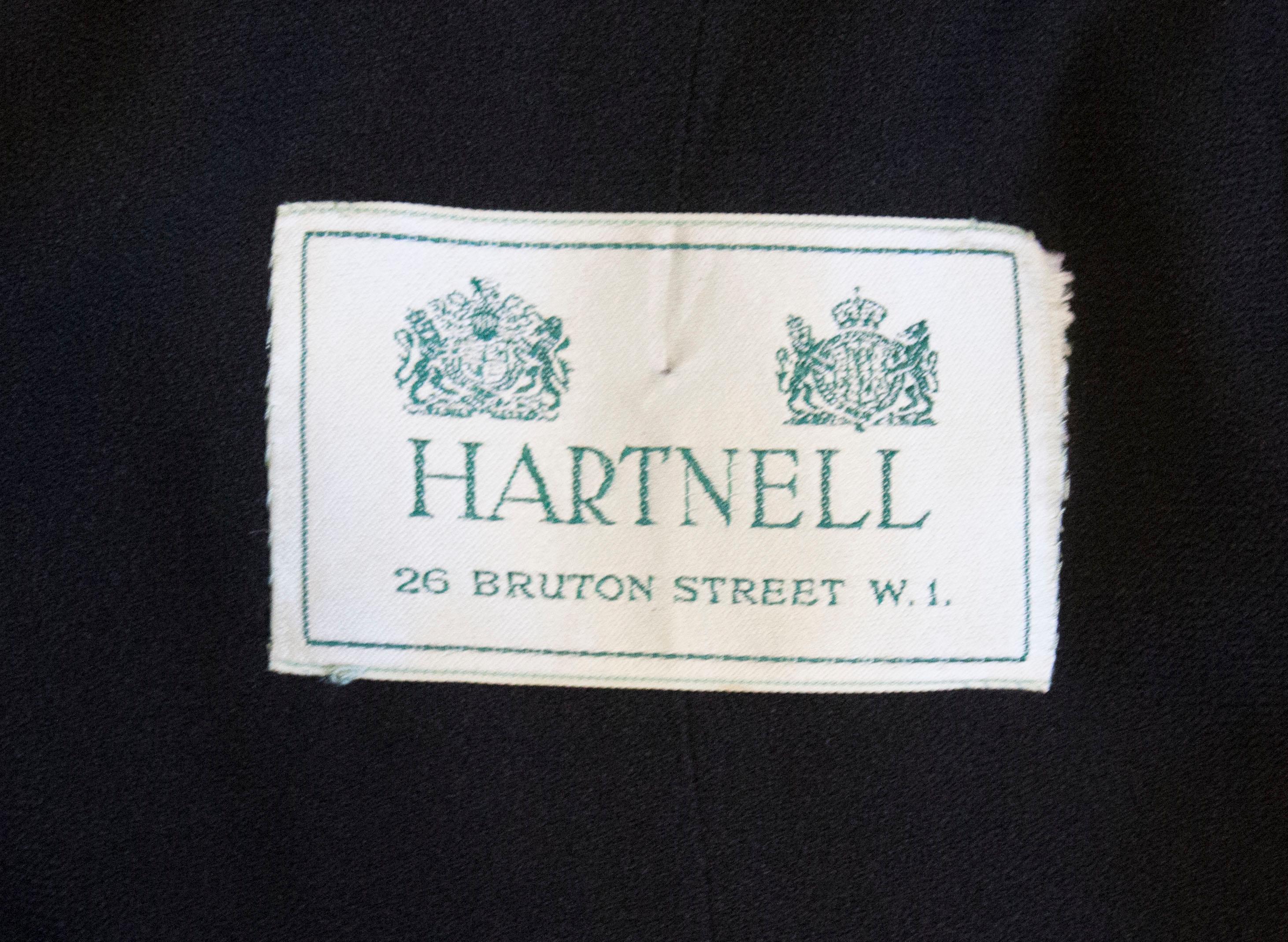Vintage Hartnell Dress and Jacket. For Sale 1