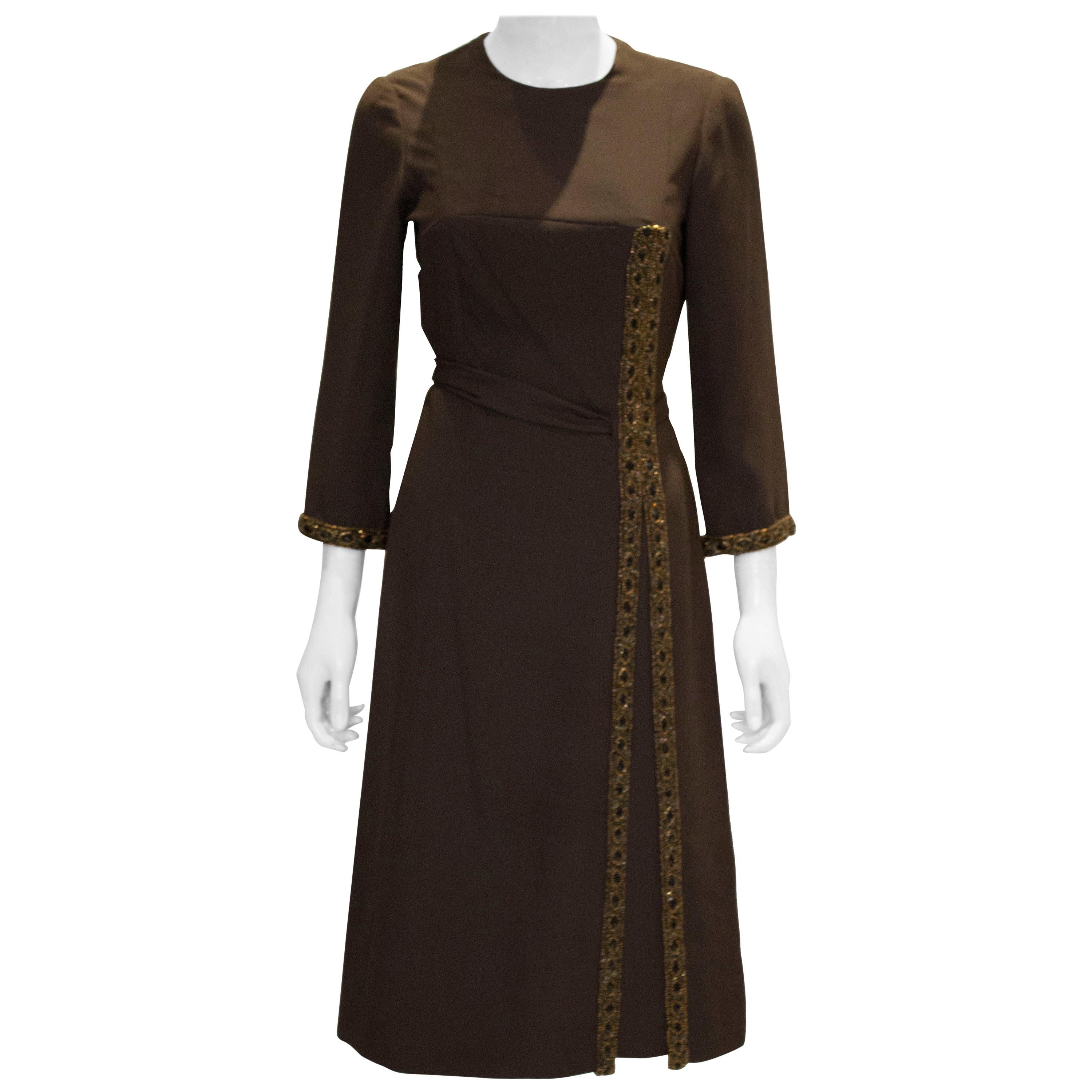 Vintage Hartnell Dress For Sale