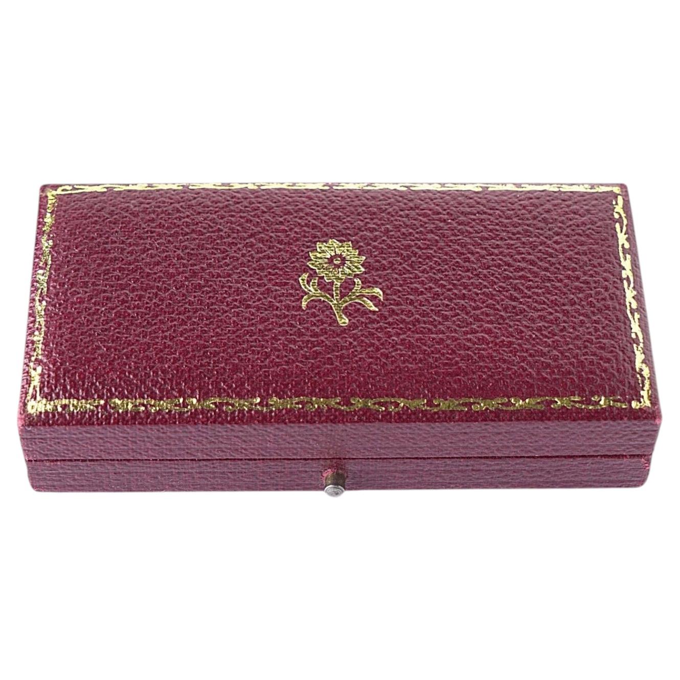 Vintage Harvey and Gore London Cufflink Presentation Box For Sale