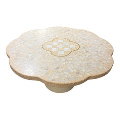 Vintage Harvey Probber Terrazzo and Marble Mosaic Coffee Table Mid Century