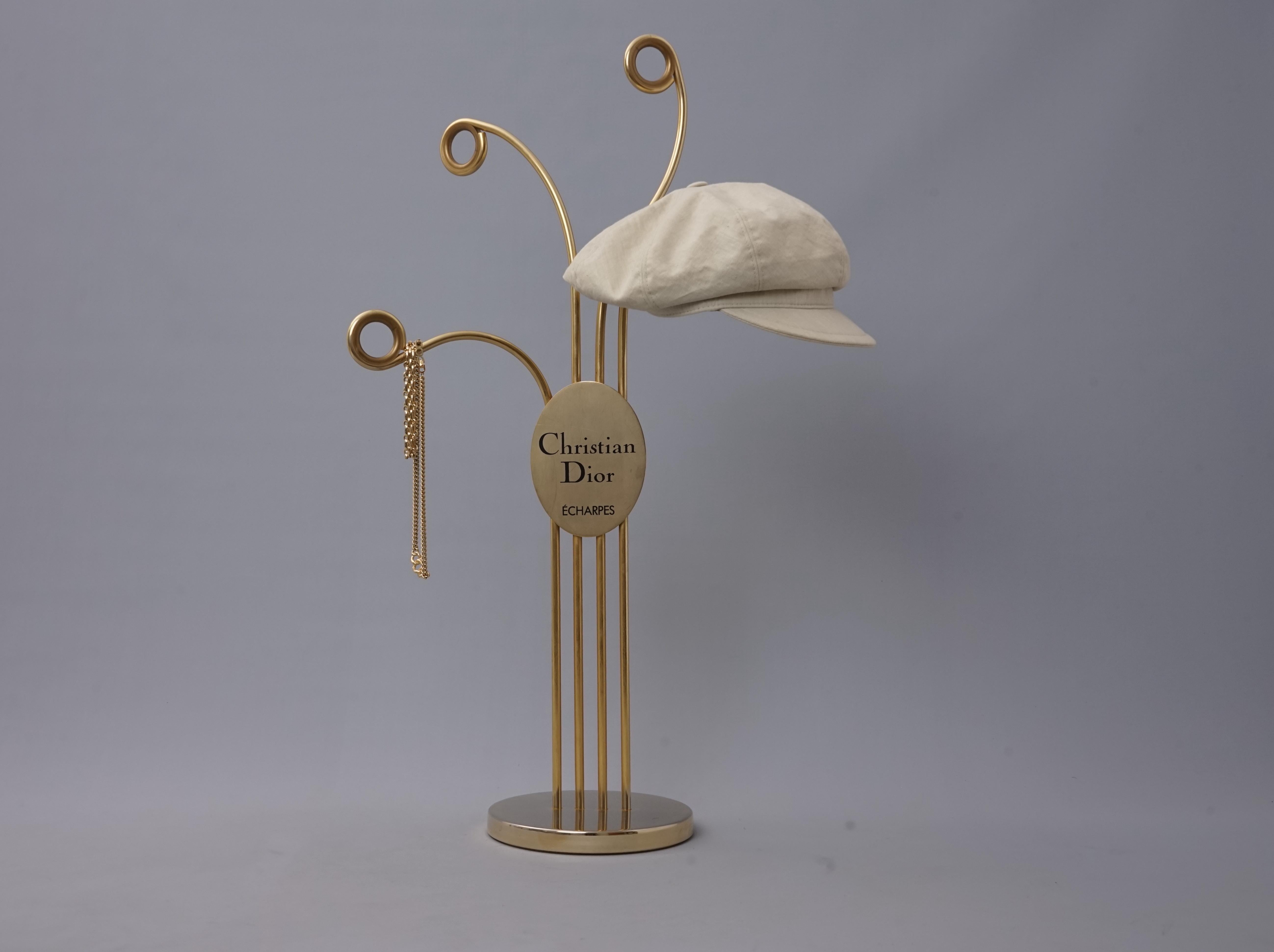 Hollywood Regency Vintage Hat Rack by Christian Dior  For Sale