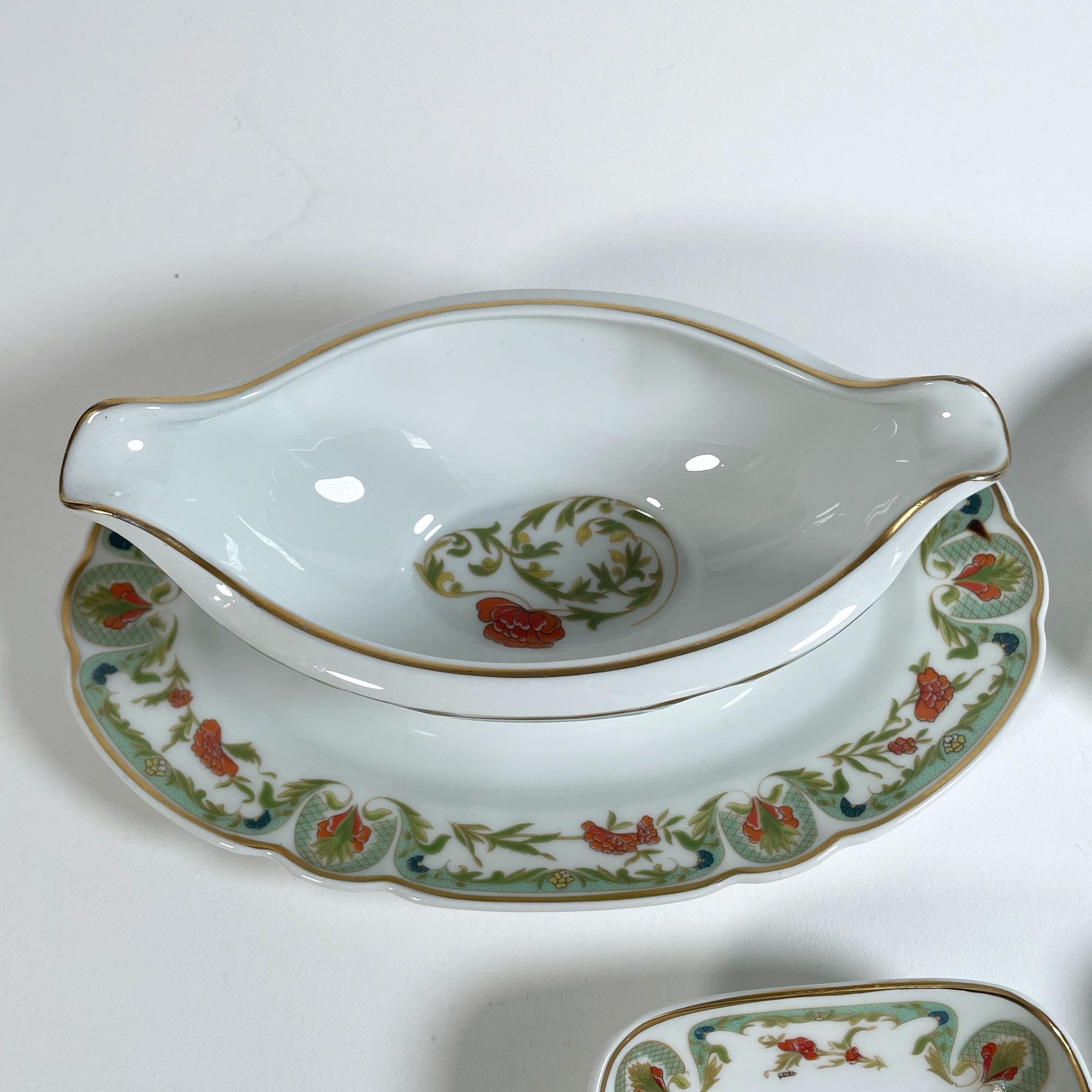 Haviland-Porzellan-Set - Mozart „Chantoung“ Limoges (1960er Jahre) im Zustand „Hervorragend“ im Angebot in PARIS, FR