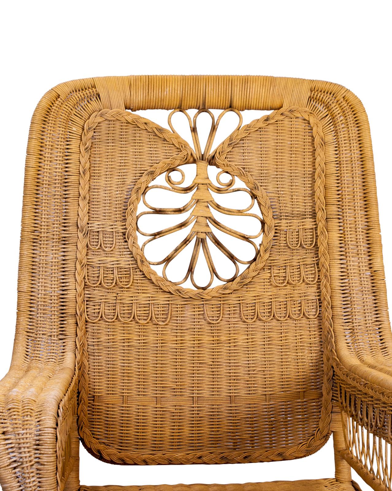 vintage hawaiian rattan furniture