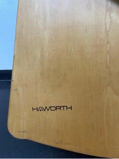 Vintage Haworth Shetland Saddle Rocker Stool