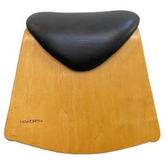 Vintage Haworth Shetland Saddle Rocker Stool