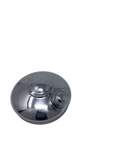 Vintage Hazel-Atlas Cobalt Blue Glass Cocktail Shaker with White Tropical Fish