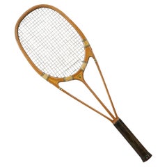 Vintage Hazell Streamline Green Star Tennis Racket