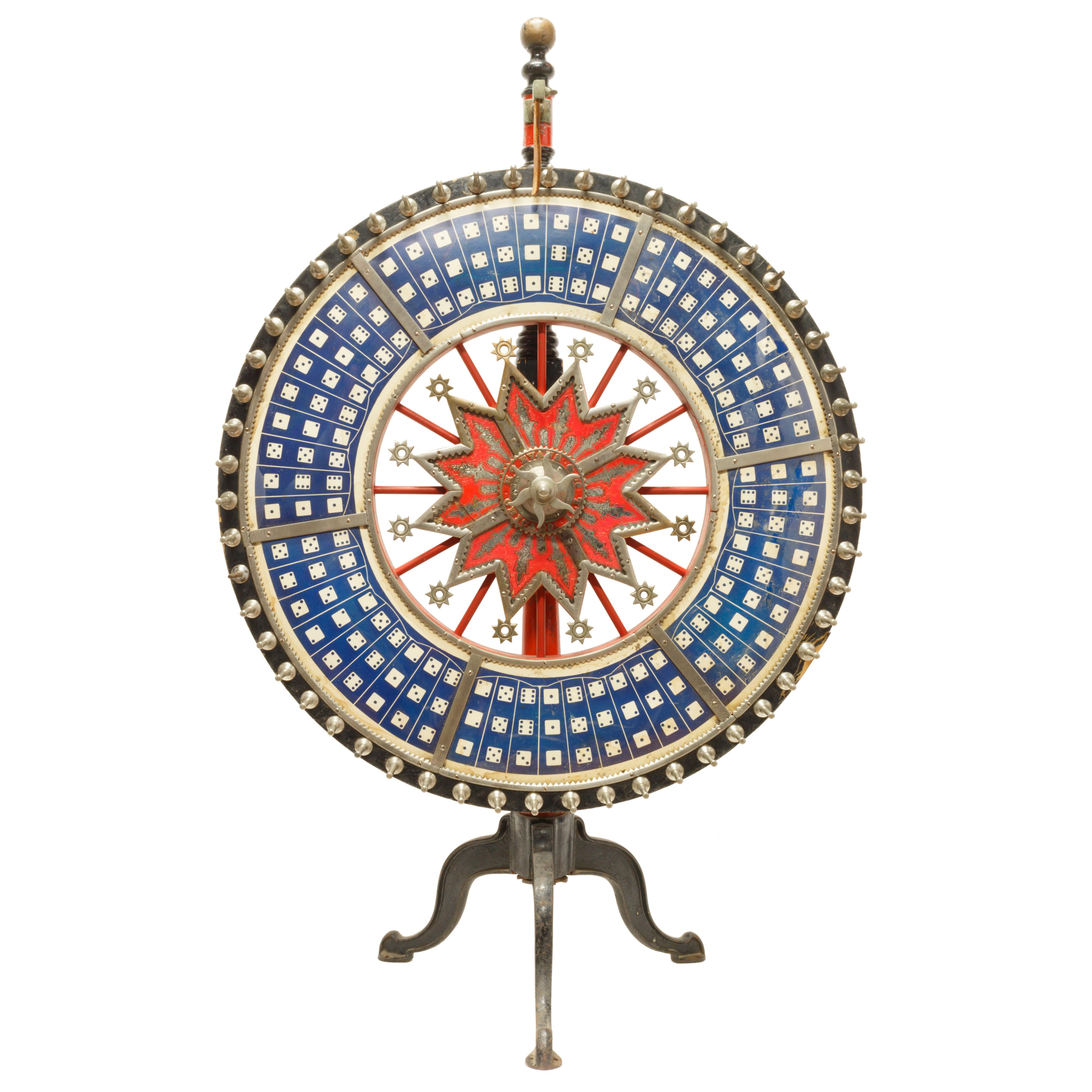 Jahrgang H.C. Gambling Wheel von Evans Dice im Zustand „Gut“ im Angebot in Coeur d'Alene, ID