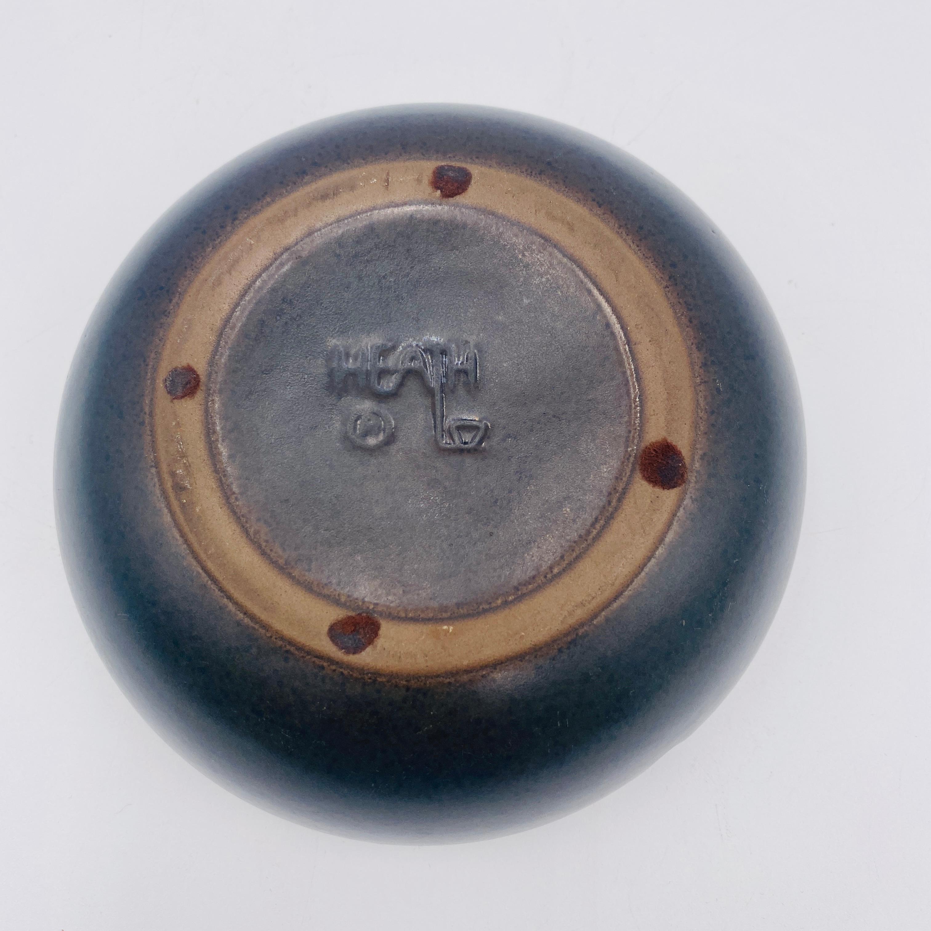 Cenicero Vintage Heath Ceramics Estadounidense en venta