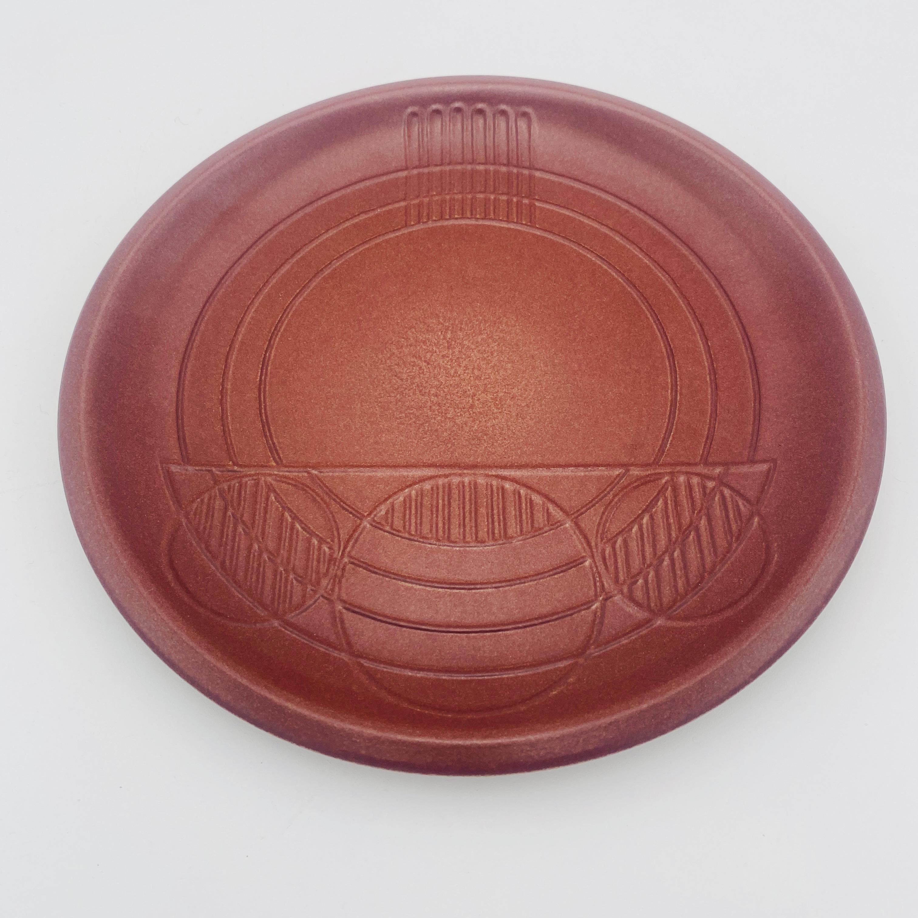 Vintage Heath Ceramics Teller Sausalito Kalifornien USA 1990 im Angebot 2