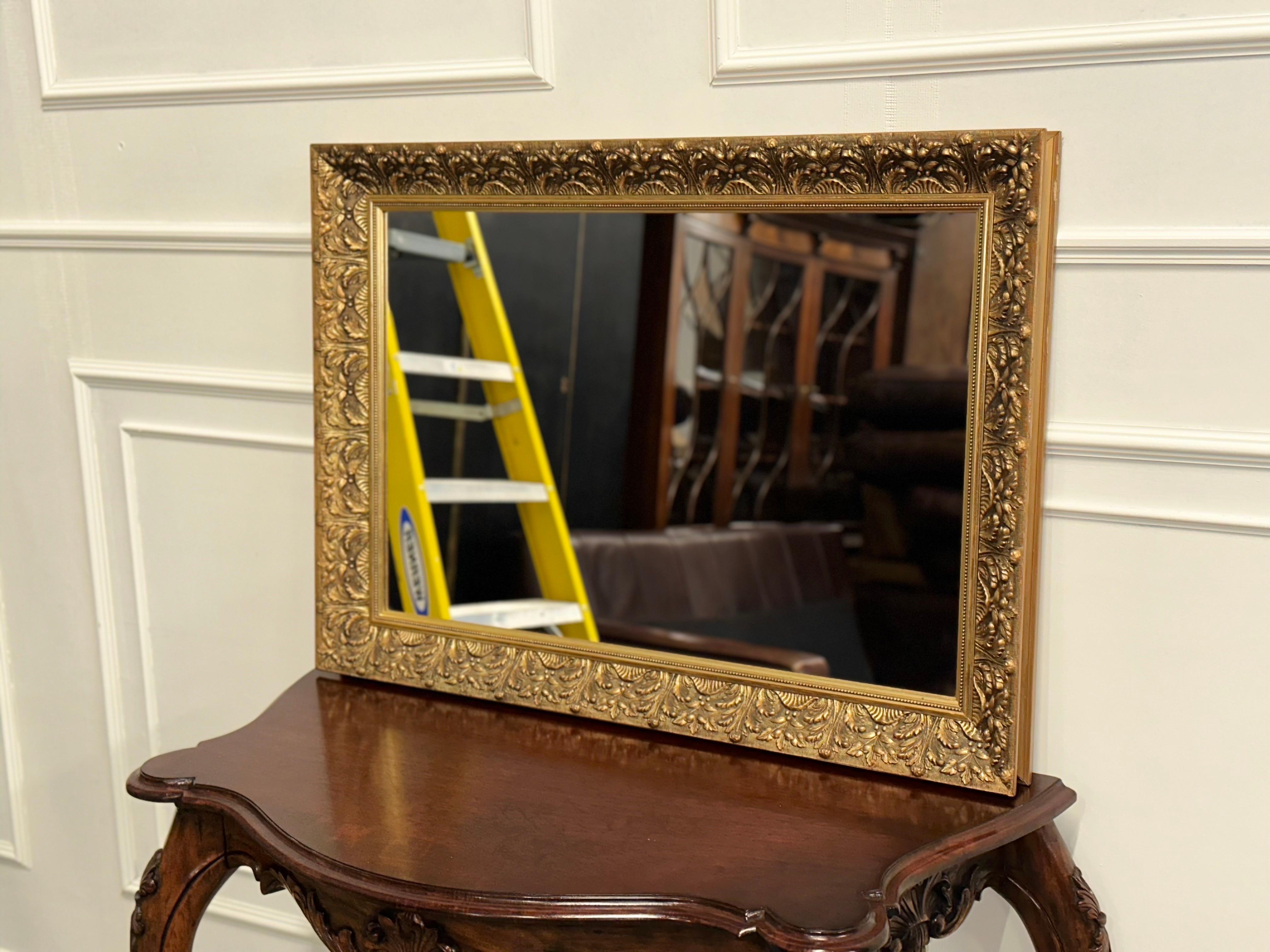 We are delighted to offer for sale this Lovely Carved Gold Ornate Bevelled Mirror.

Please carefully examine the pictures to see the condition before purchasing, as they form part of the description. If you have any questions, please message us.