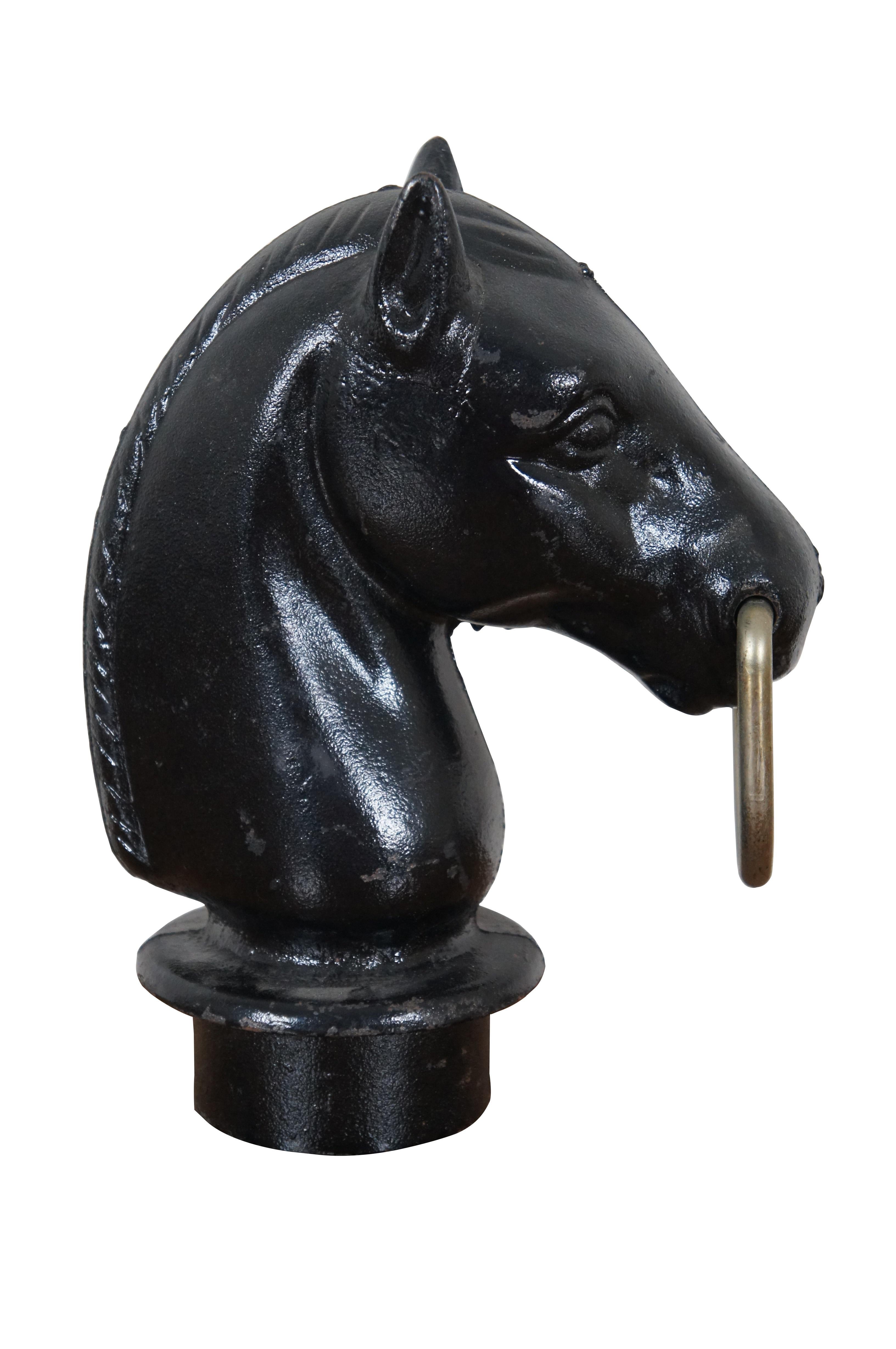 horse hitching post height