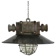 vintage explosion proof lighting Vintage Heavy Explosion Proof Lamp, 1960s