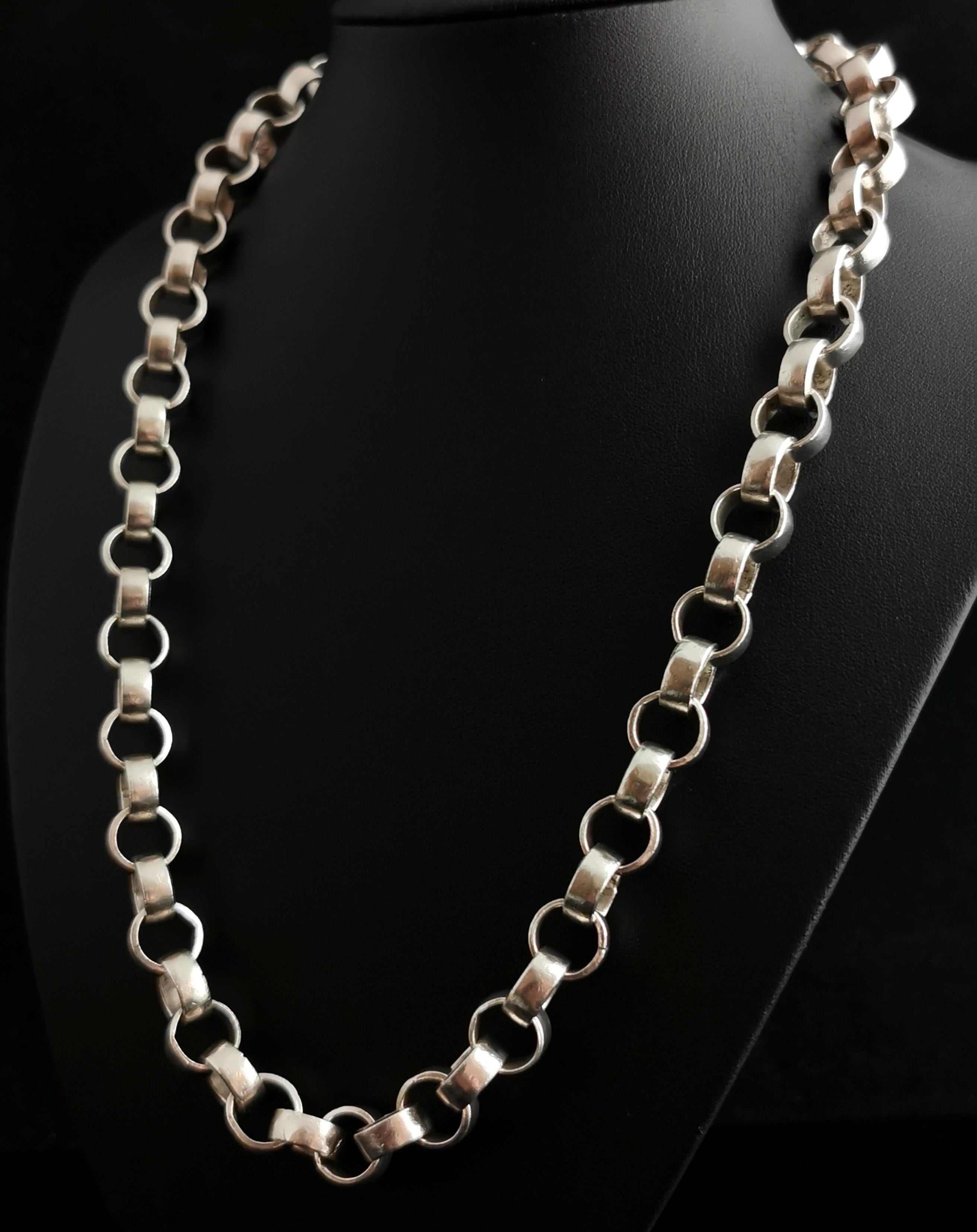 fine silver chain necklace