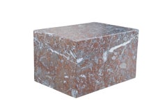 Italian Minimalist Marble Plinth Sculpture Statue Display Pedestal Stand MCM 26"