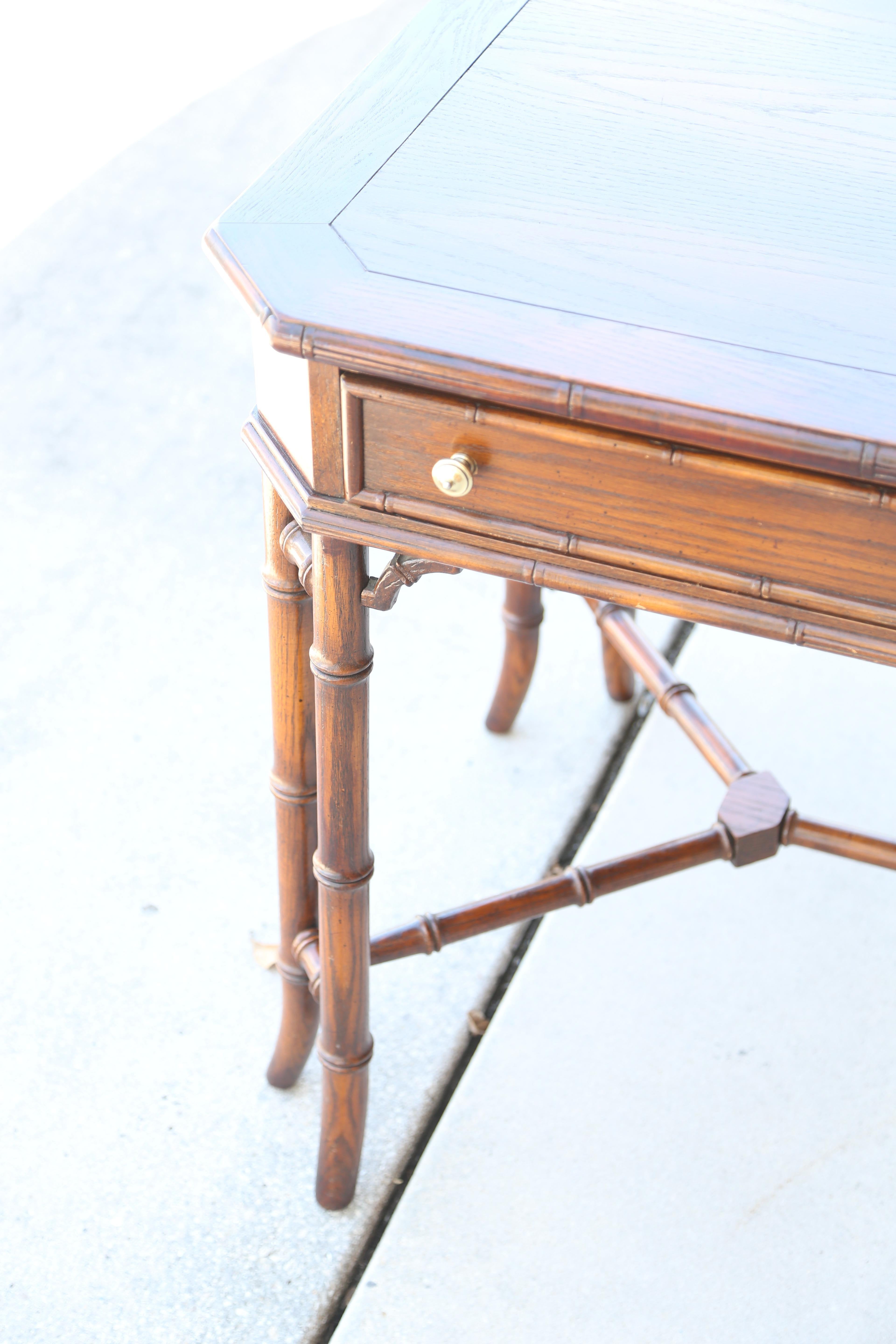 hekman desk vintage