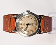 Vintage Helbros Military Style Men's Wrist Watch