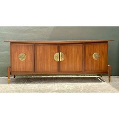 Vintage Helen Hobey for Baker Asian Medallion Credenza