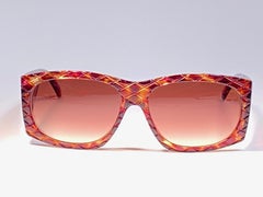 Vintage Helena Rubinstein Tortoise Quilted Sunglasses France