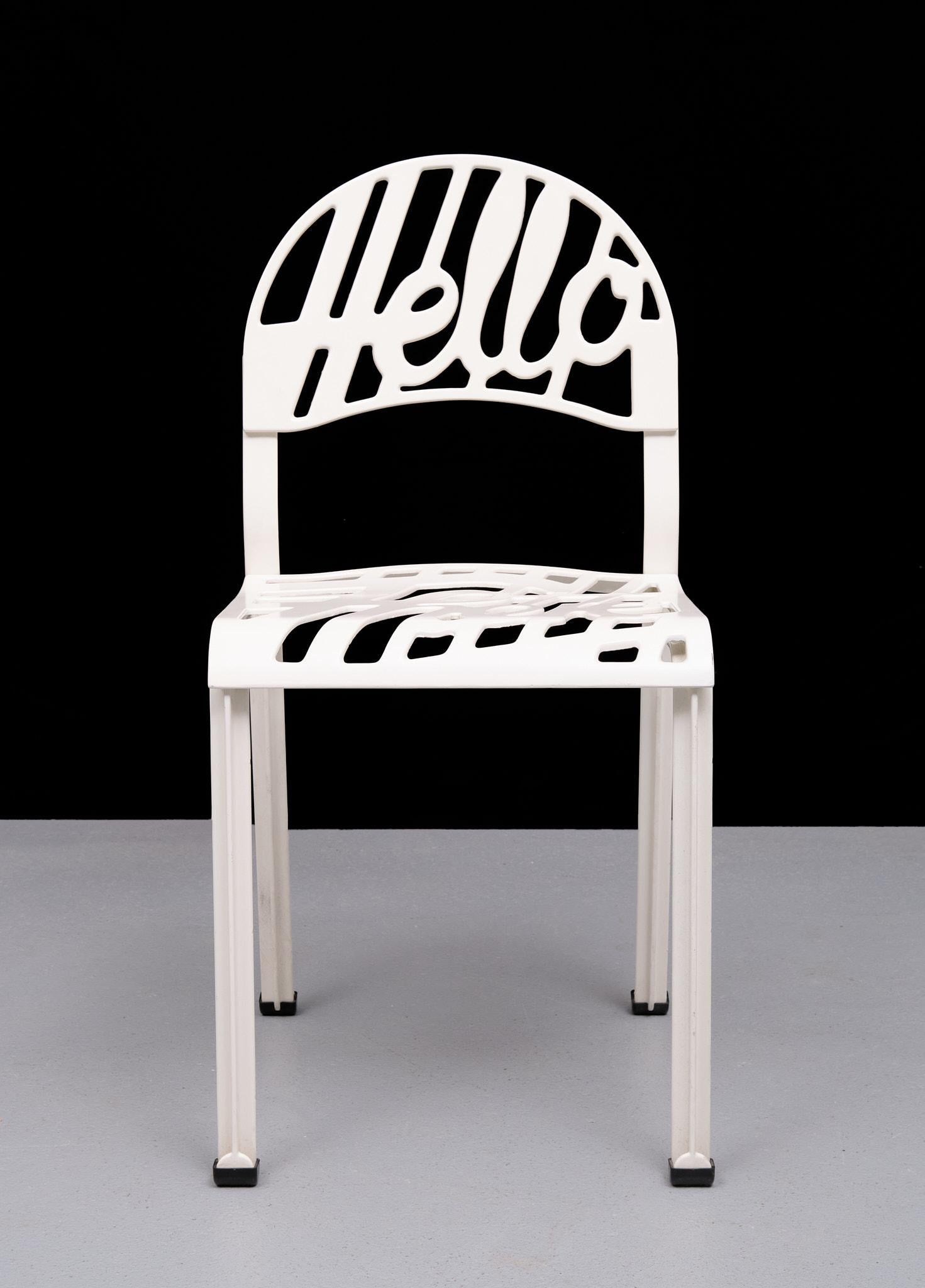 Vintage Hello There chair by Jeremy Harvey for Artifort, Netherlands 1970s  3