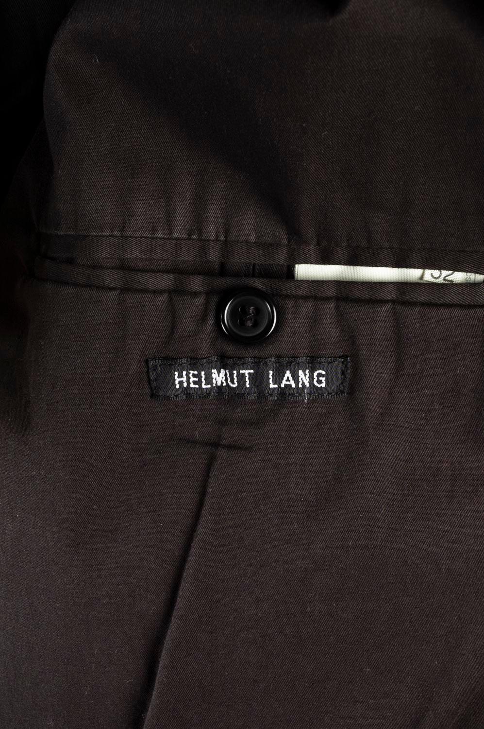 Vintage  Helmut Lang Men Coat Light Long Jacket Size 52 (Large) For Sale 2