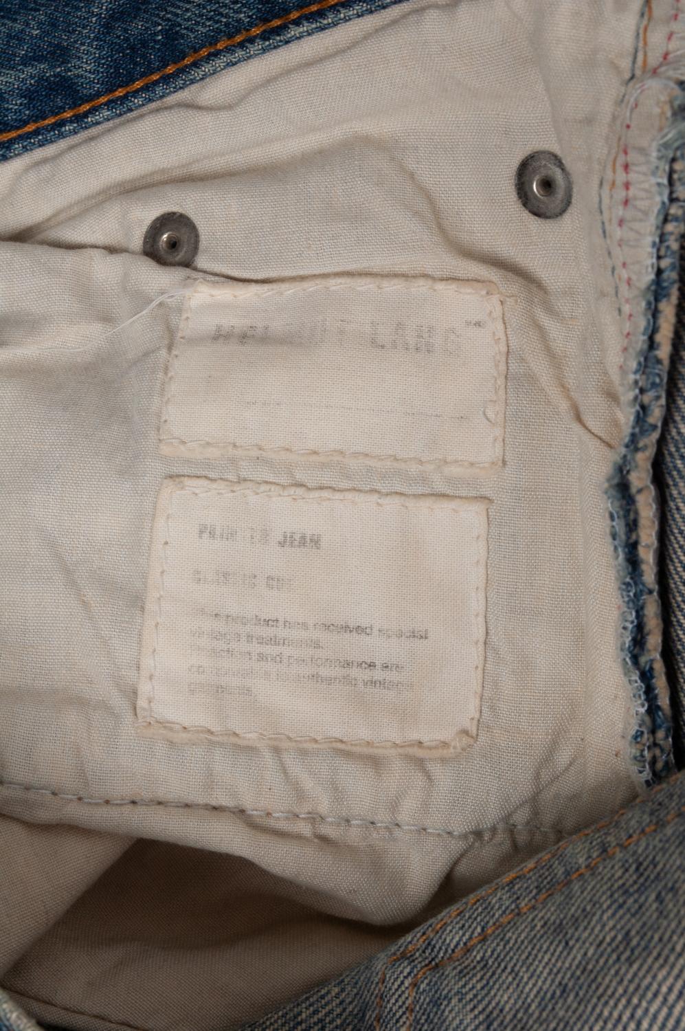 Men's Vintage Helmut Lang Men Jeans Painter Size 31 For Sale