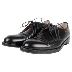 Vintage Helmut Lang Men Shoes Patent Leather Derbies, Size USA7 (EUR40)