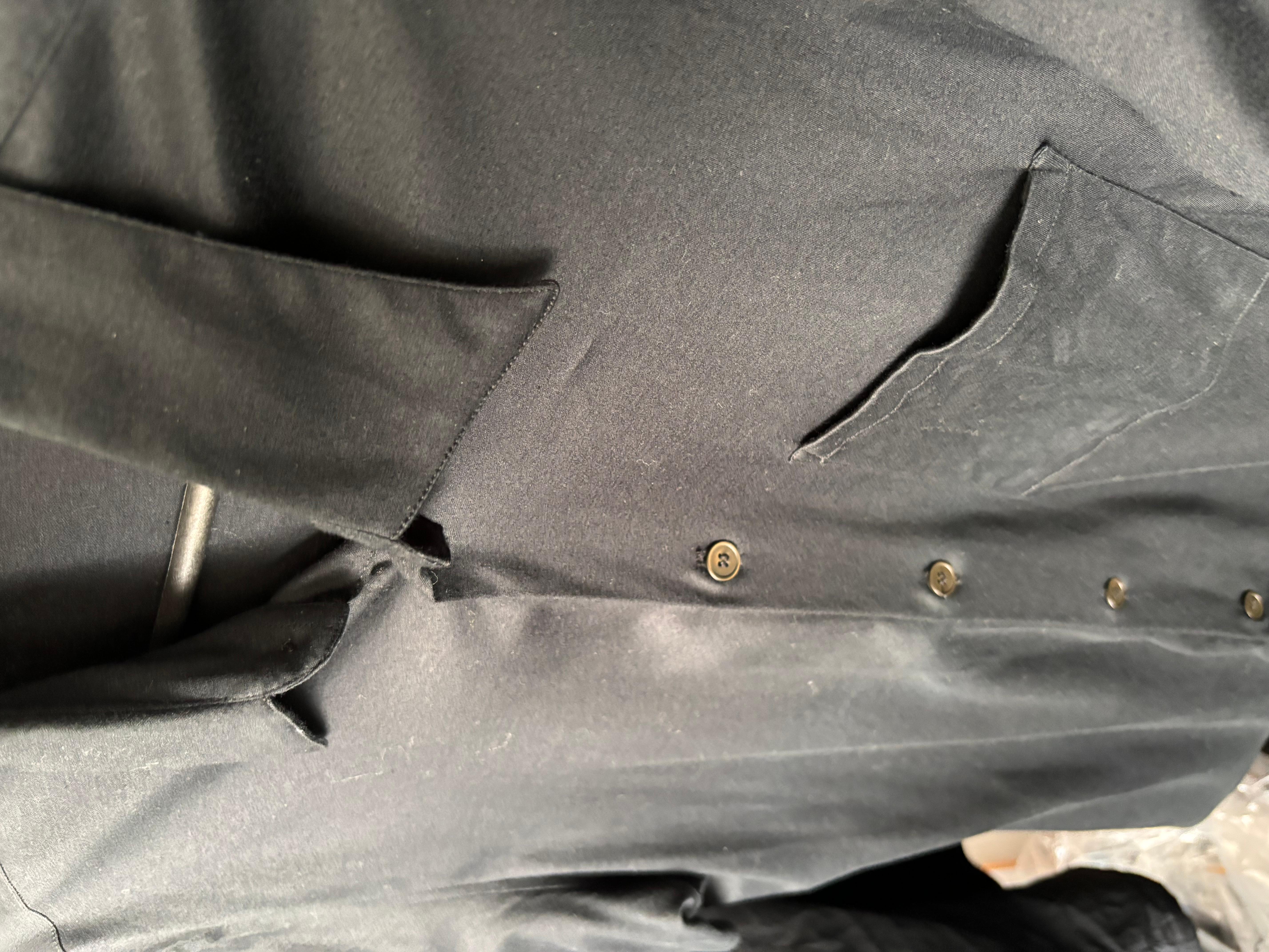 Vintage Helmut Lang Short Sleeve Men Shirt Size 40 15 ¾ (Medium) For Sale 3