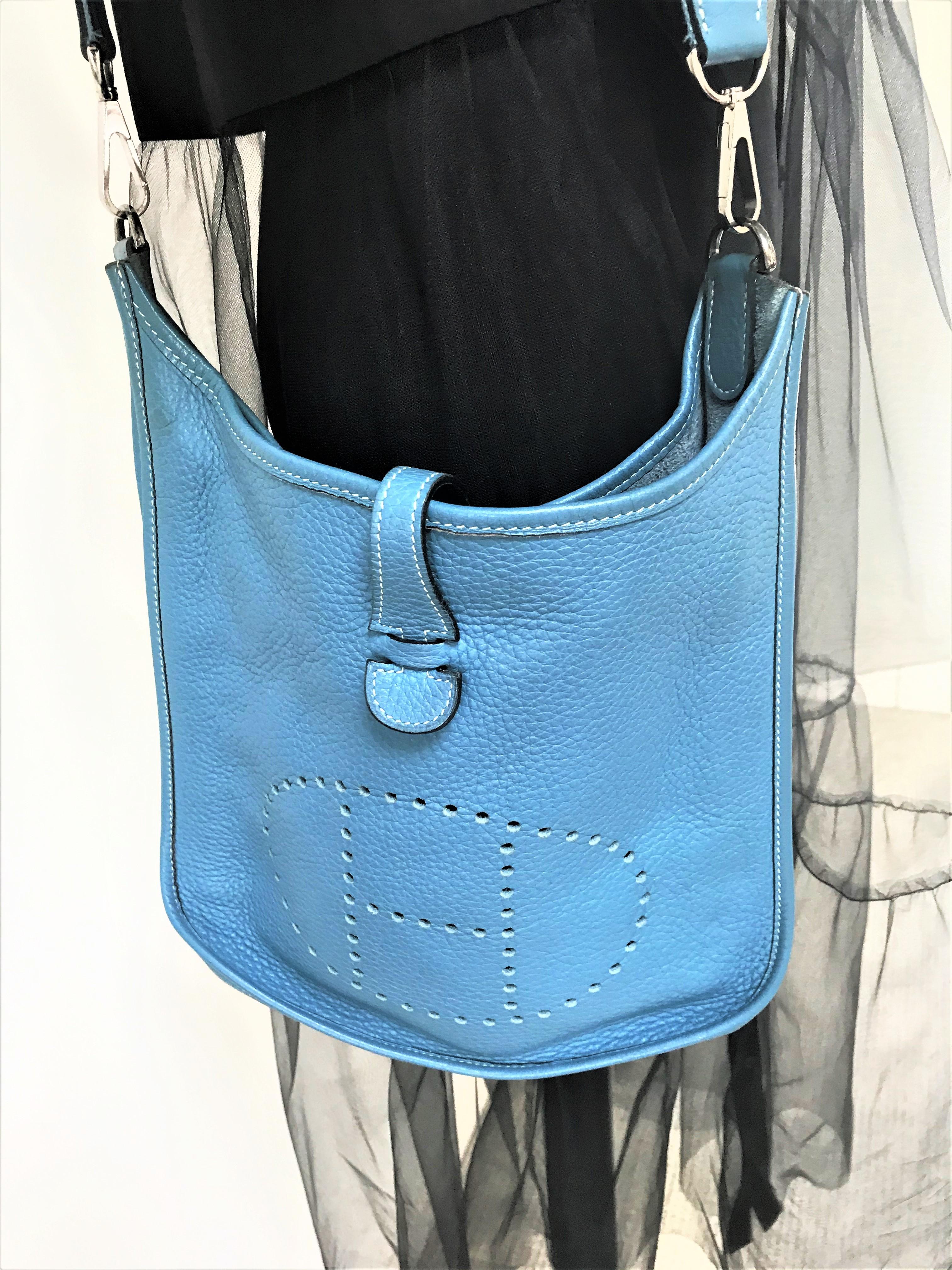 hermes evelyne blue jean