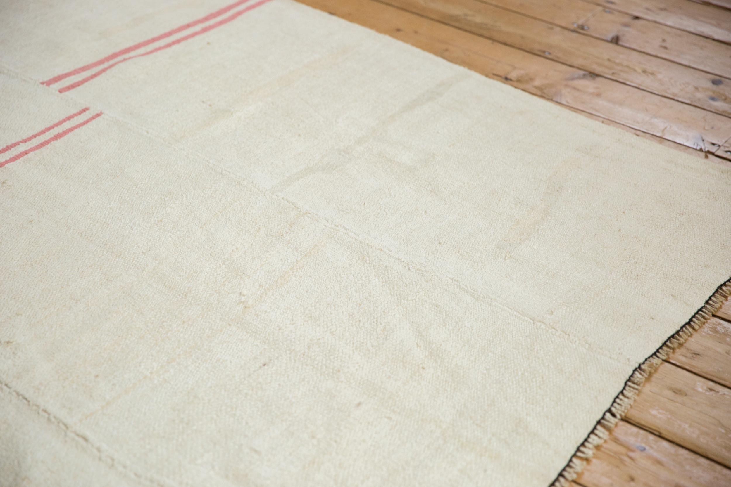 Vintage Hemp Kilim Carpet For Sale 1
