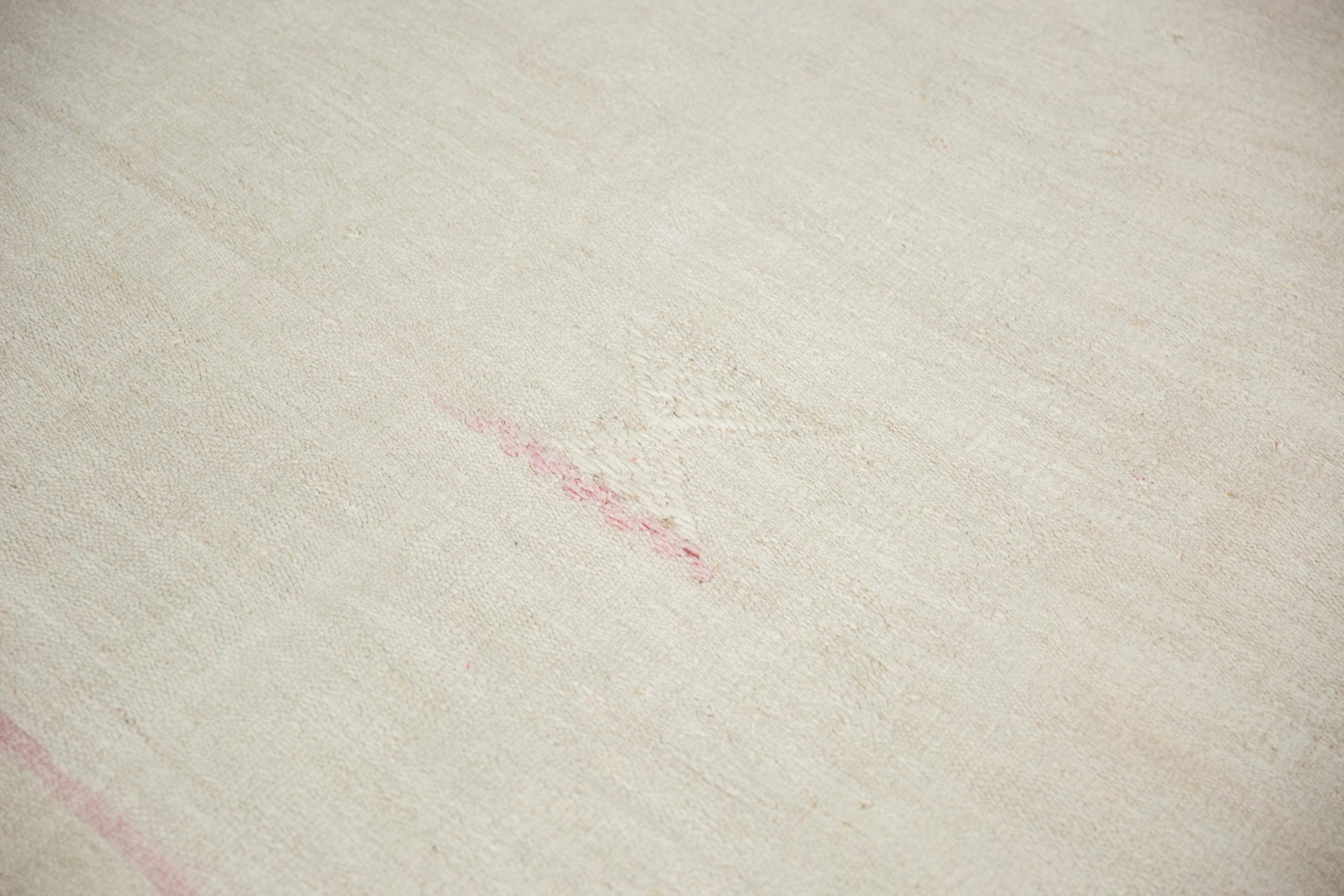 Lana Tappeto Kilim Hemp d'epoca in vendita