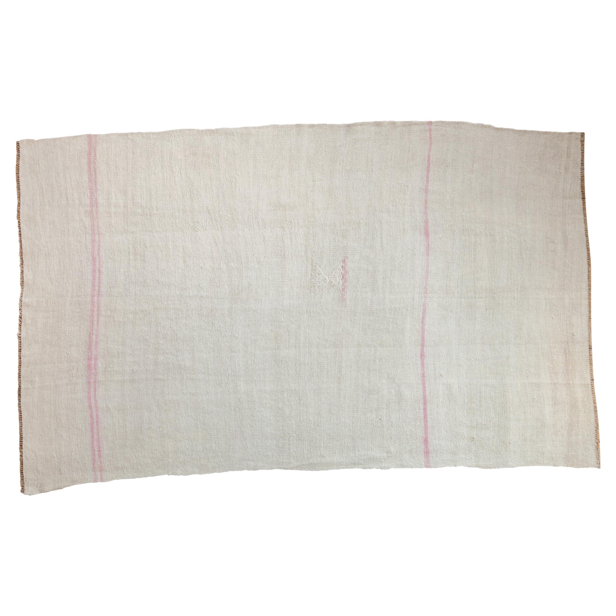 Vintage Hemp Kilim Carpet