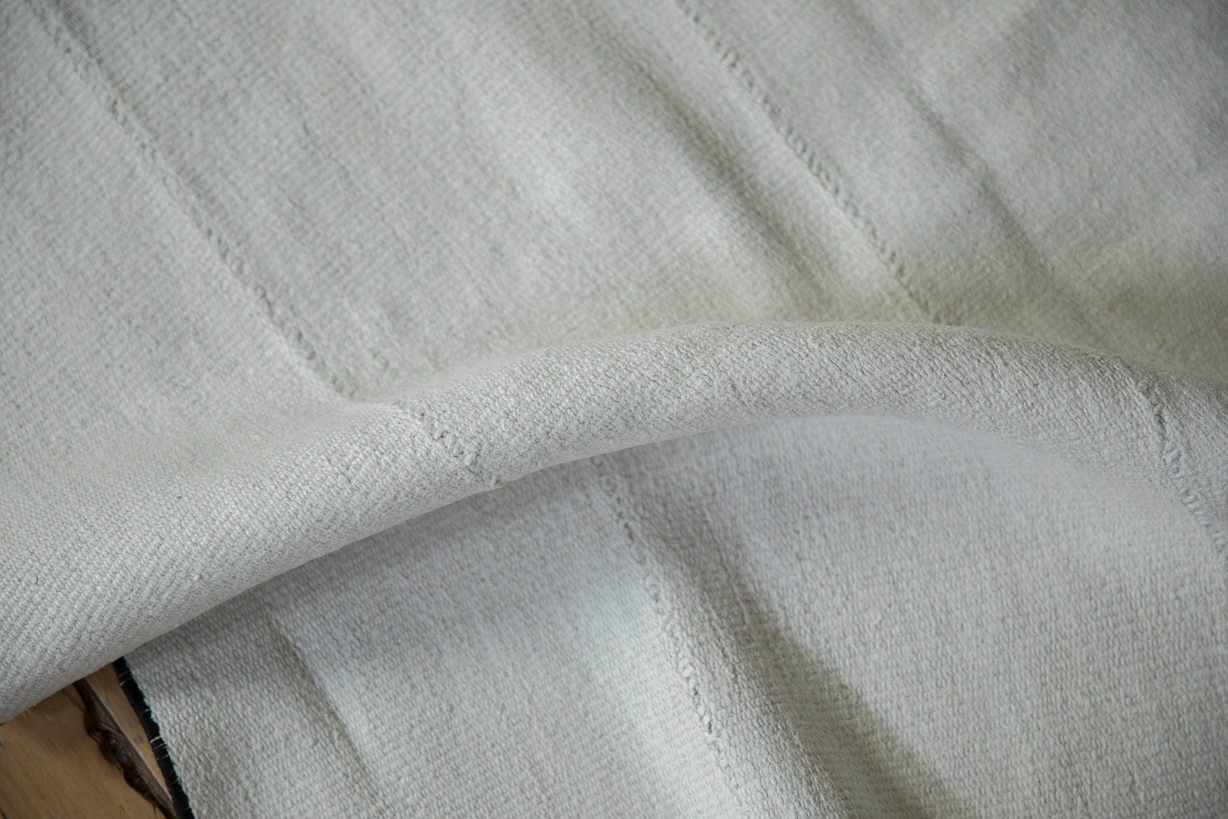 Tessuto a mano Tappeto quadrato Kilim Hemp Vintage in vendita