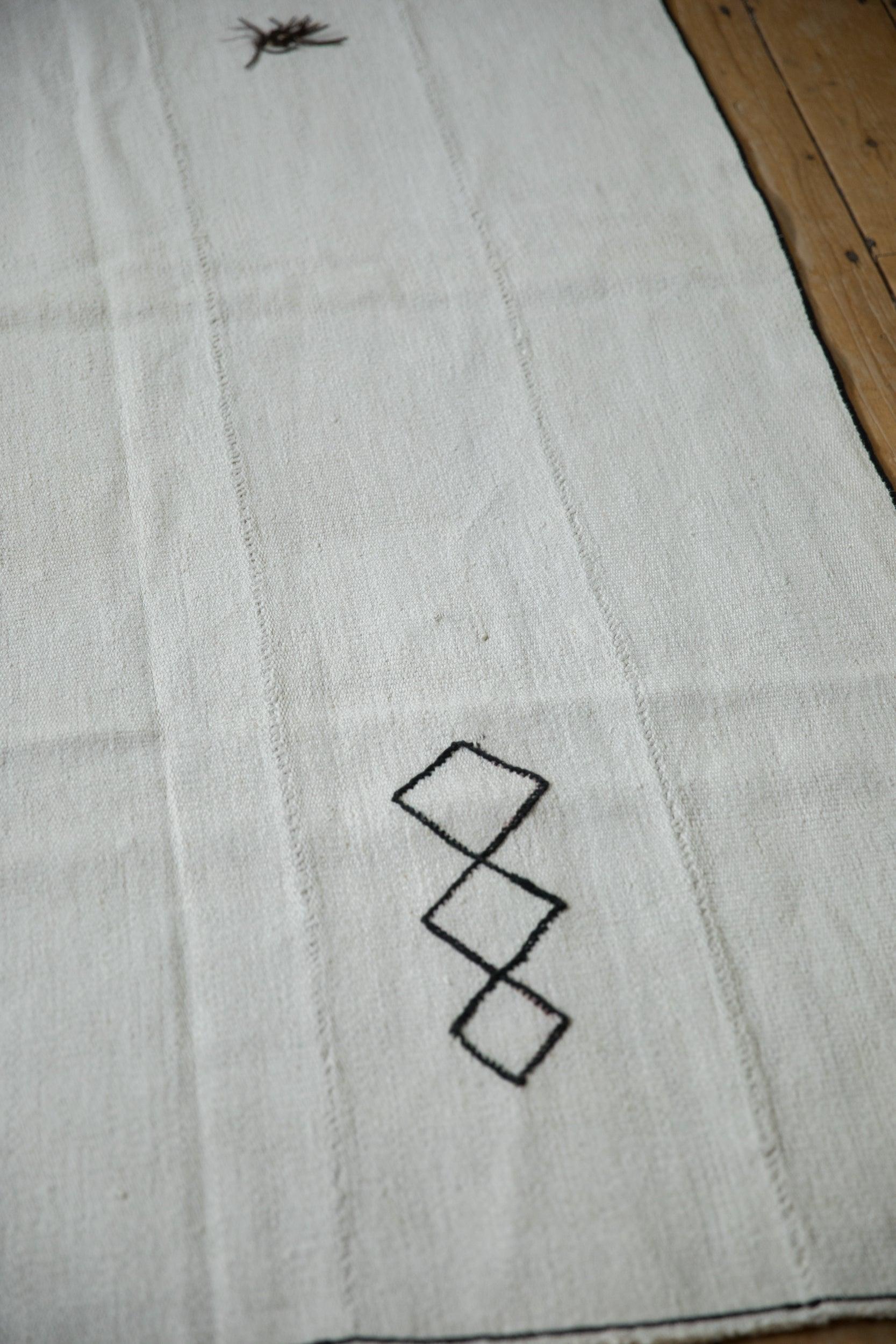 Tappeto quadrato Kilim Hemp Vintage In condizioni buone in vendita a Katonah, NY