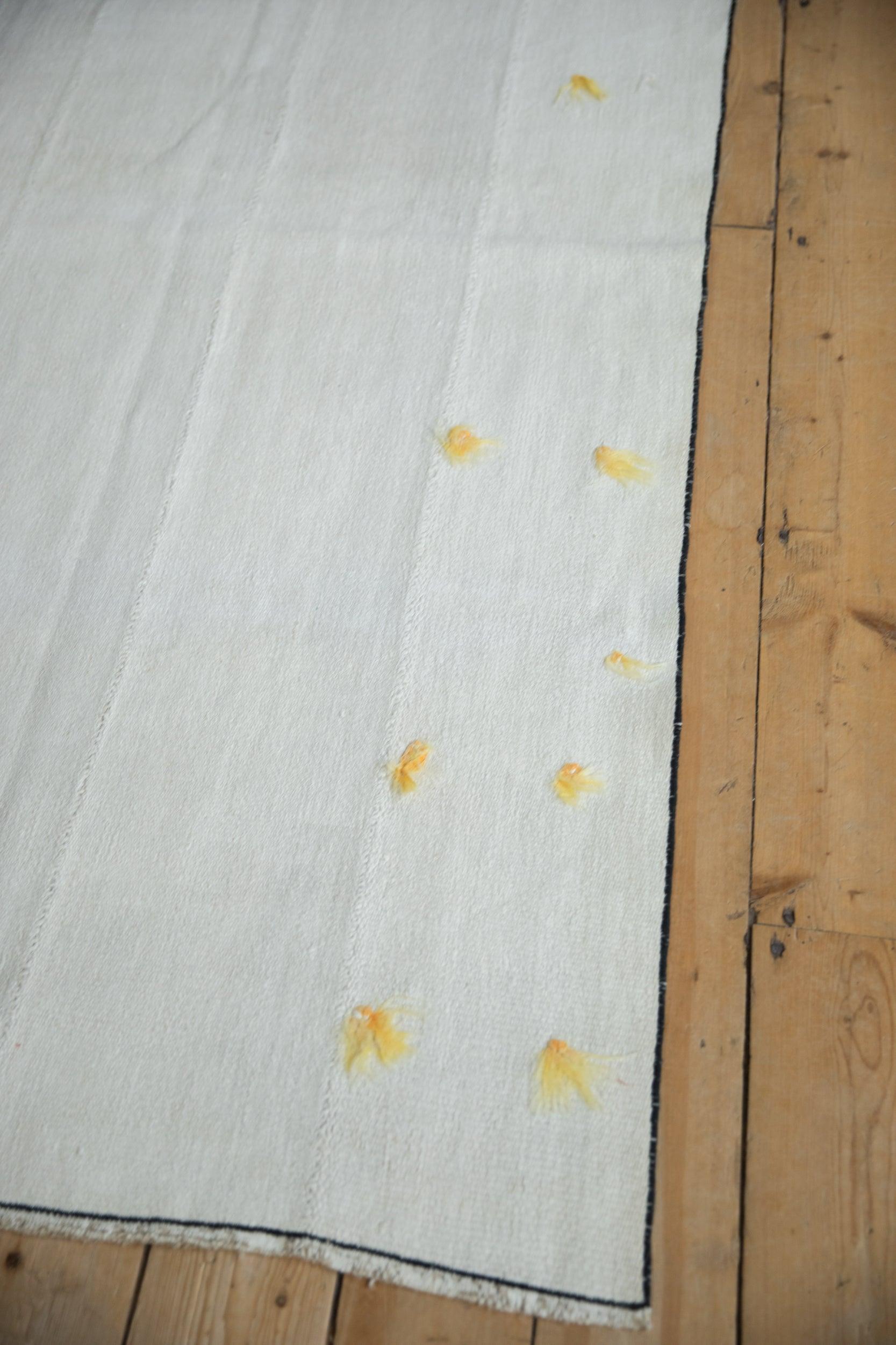 Tappeto quadrato Kilim Hemp Vintage in vendita 2