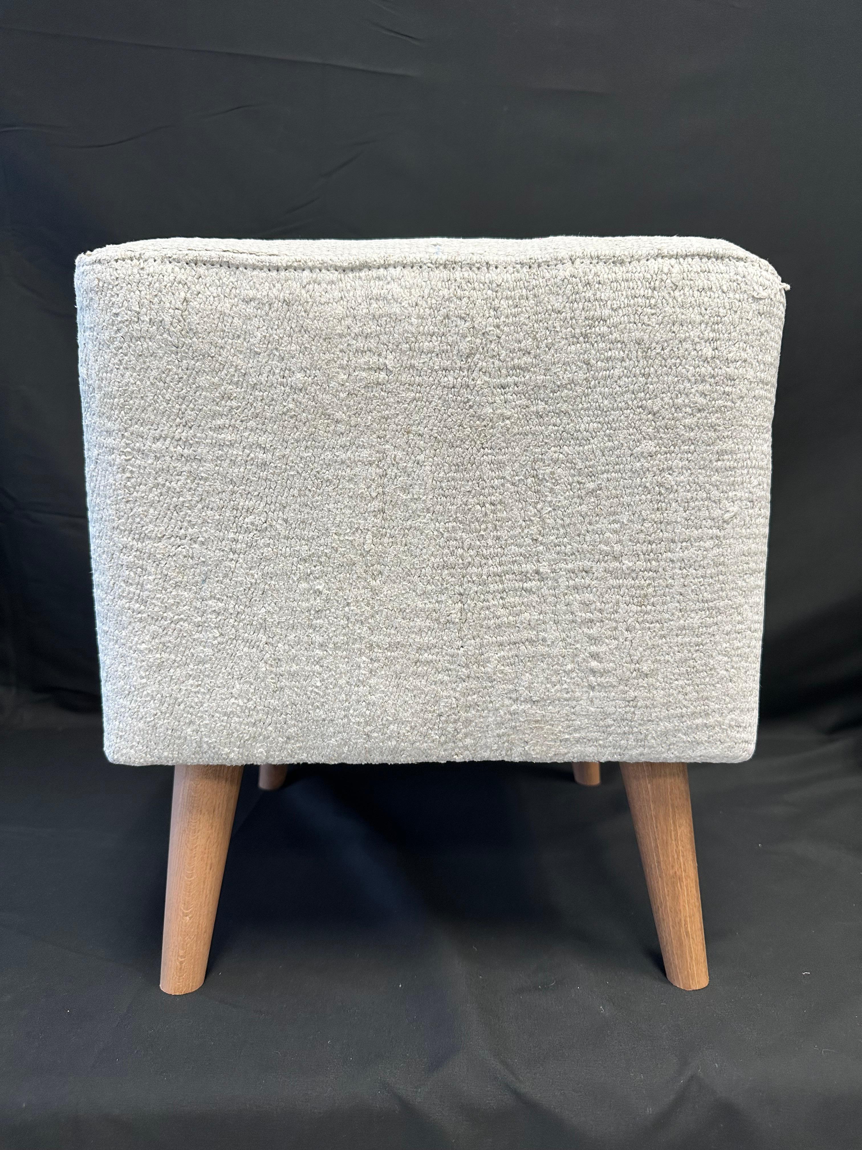 Our vintage hemp poufs are versatile pieces, designed to complement any room in your home, serving as both a comfortable footstool and extra seating. This pouf is not only stylish but also eco-friendly. The hemp fabric covering is durable and also a