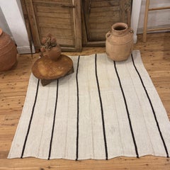 Tapis vintage en chanvre de Turquie