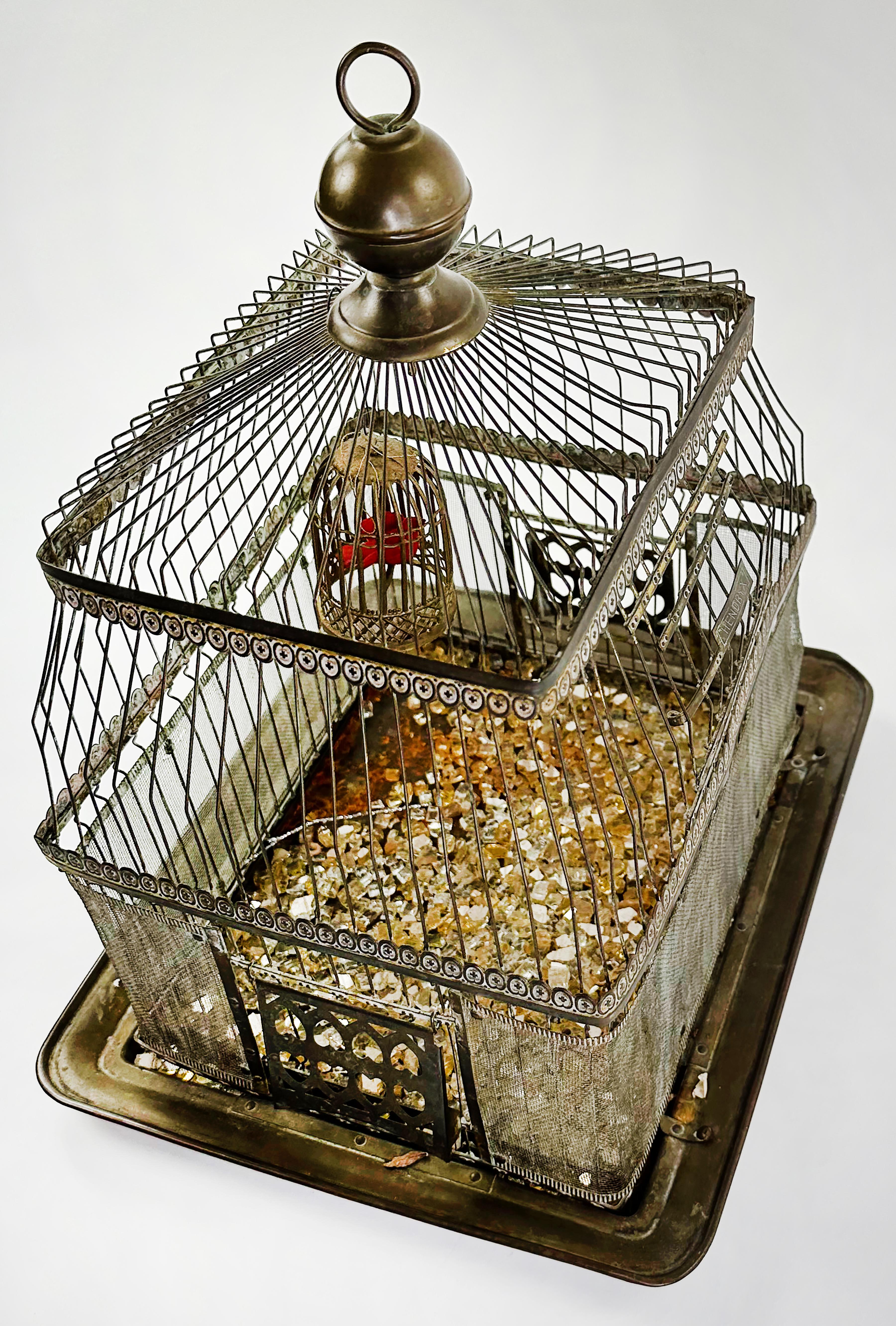 Cage à oiseaux vintage Hendryx en vente 1