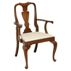 HENKEL HARRIS 110 29 Solid Mahogany Queen Anne Dining Armchair - A